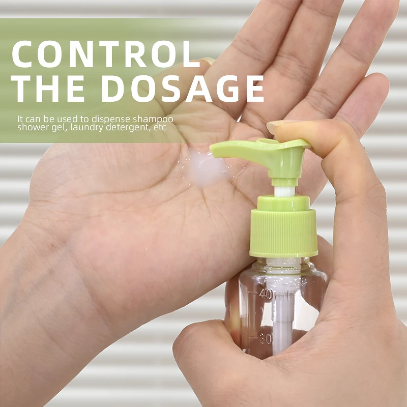 Cosmetic Travel Bottles Set Travel Size Containers Leak Proof Tubs Refillable Liquid Accessories with Hair Roller Hc13090accd1246e5b77d62db78100d80G