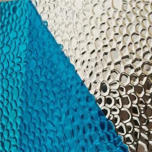 Cheap Price Stucco Embossed Aluminum Cladding Sheet 1050 3003 5052 1060 1070 Orange Peel Pattern Aluminum Plate for Refrigerator