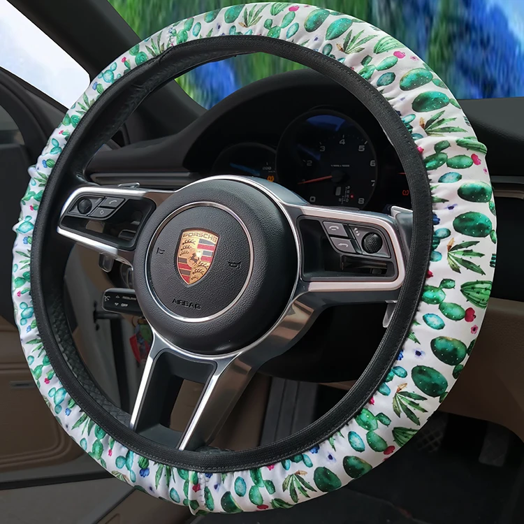 Free Sample RTS OEM Neoprene Steering Wheel Cover, Neoprene Wheel Cover,Neoprene Car Steering Wheel Cover