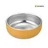 round bowl-turmeric