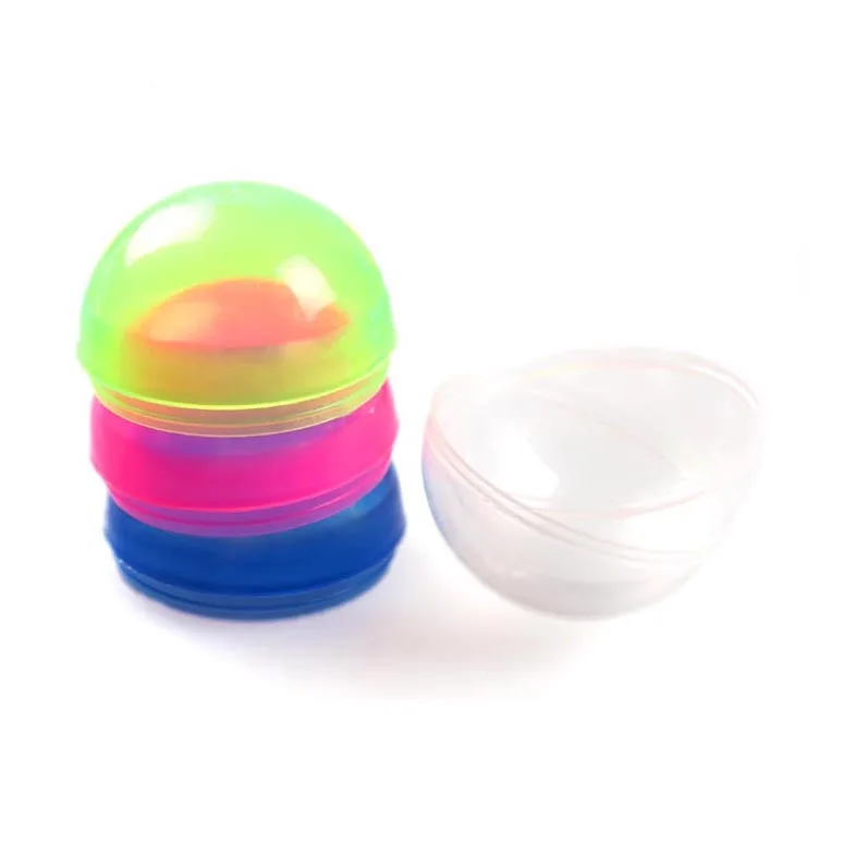 Promotional Products Surprise Egg Half Transparent High Quality Plastic Empty Toy Capsule for Toy Vending Machine