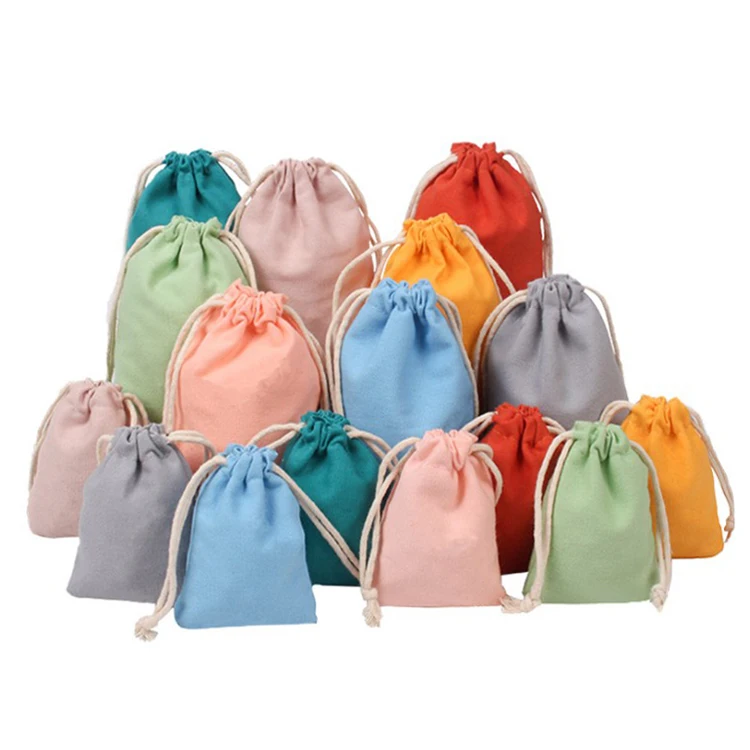 Cotton Drawstring Bags 