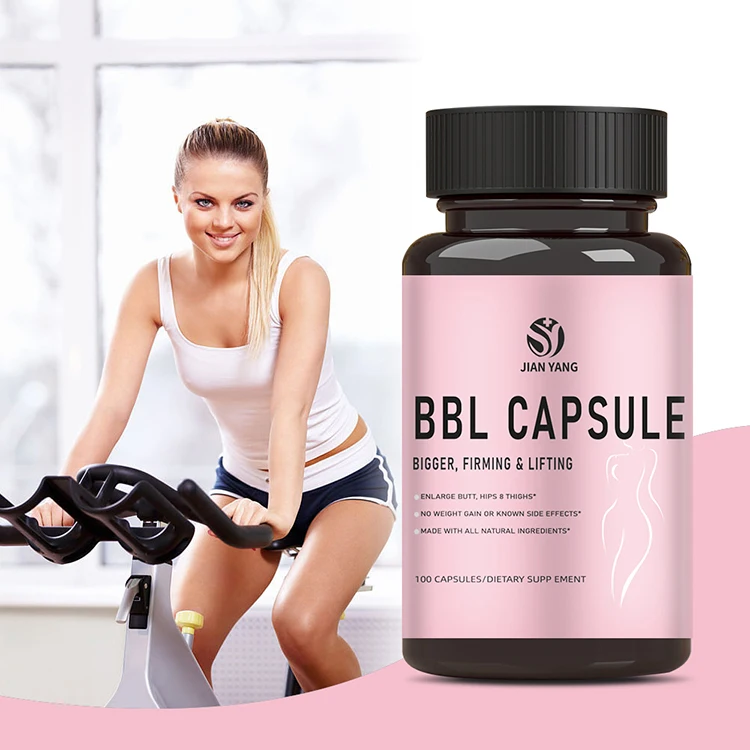 BBL Butt Enhancement Capsules Private Logo Buttock Booty Hip Enlargement Big Butt Enhancement 60 Capsules