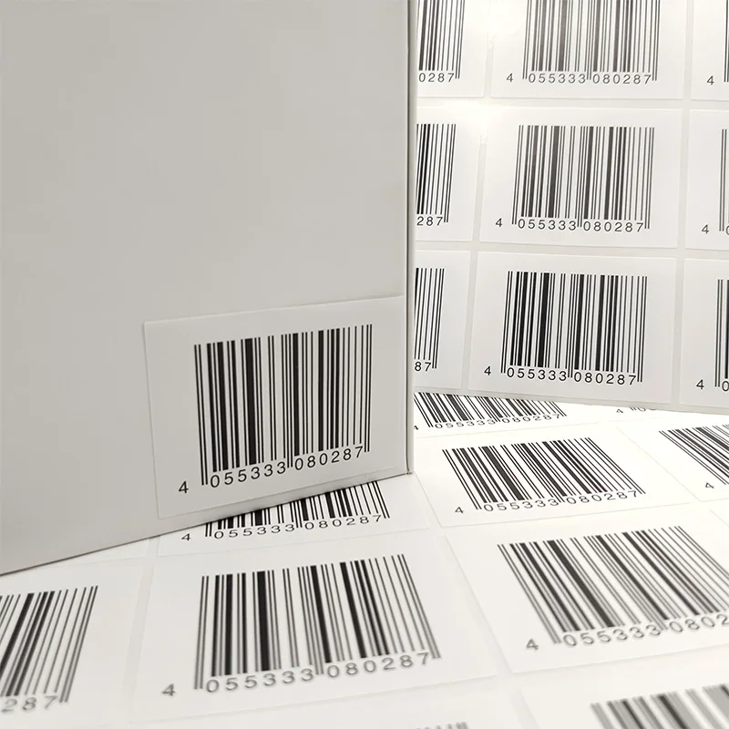 Custom & Preprinted Barcode Labels A4 Paper Barcode Label Sticker Barcode Label Printers Sticker