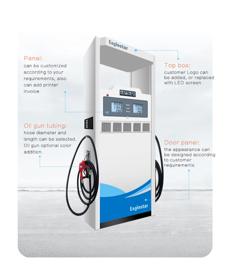 High Quality Gilbarco Model Fuel Dispenser Petrol Station Machine For
