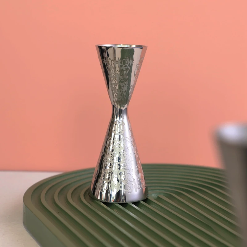 In Stock 1oz & 2oz Cocktail Jigger Double Measuring Jigger Premium Stainless Steel 304 Bar