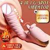 Rosa (Vibratore Dildo con Movimento di Spinta)