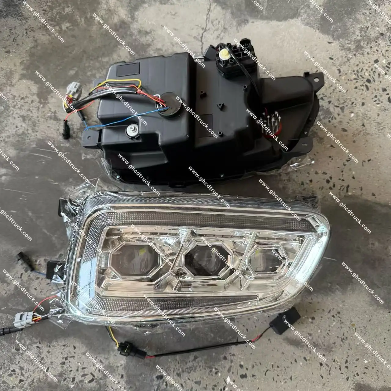 product ghcd high quality control head lamp lh rh for hino mega for mega 500 truck spare body parts588-2