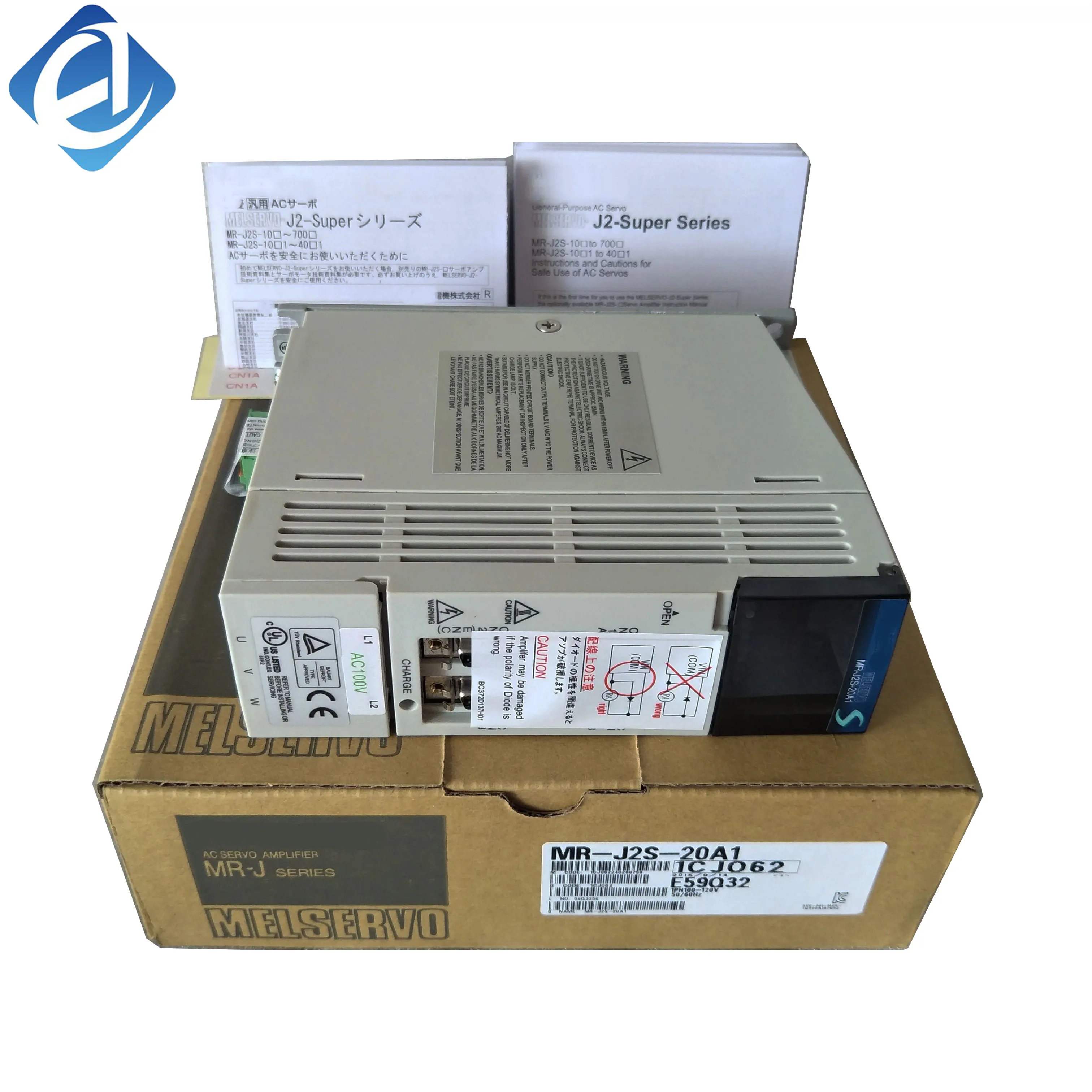 Nuovo azionamento servo della serie MR-J2S-20A1 originale. Compatto e affidabile, fornisce un controllo di movimento preciso per piccole macchine industriali automatizzate