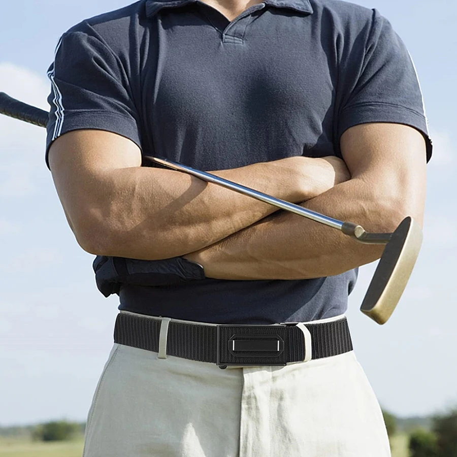 High Quality Men's Ratchet Belt Nylon Tactical Adjustable Training Hiking Rigger Extra Thick Webbing Belt