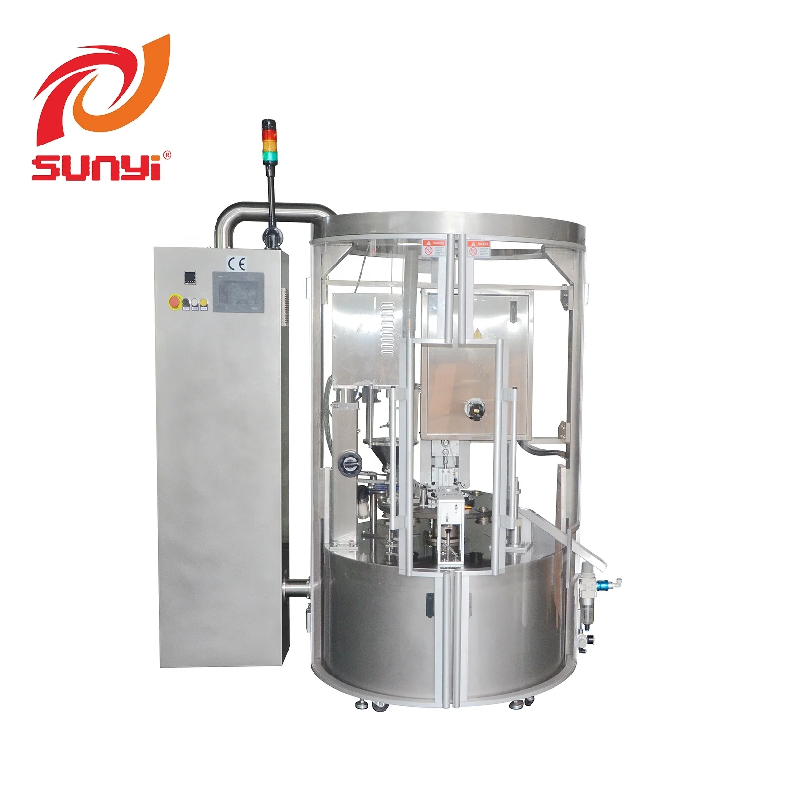 Nespresso K-Cup Italy Capsule Filling & Sealing Machine Multi-Function for Beverages Glass Packaging Powder Material in Bags