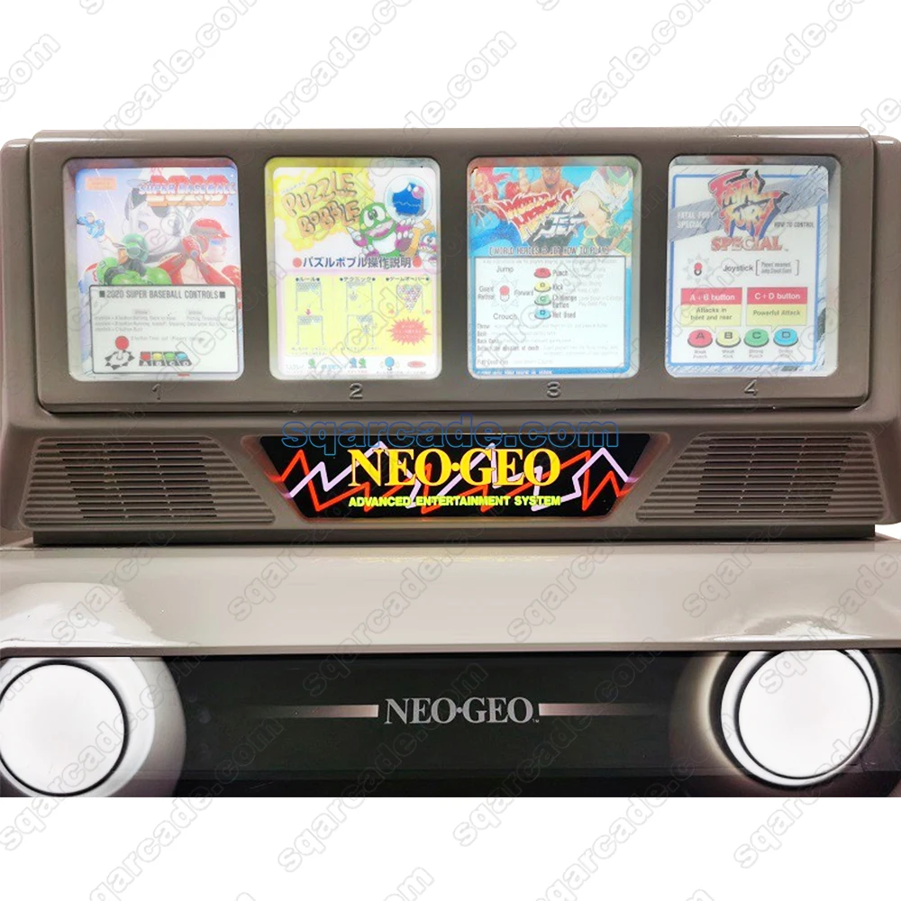 SN-K Neogeo Neo-25 Candy Cabinet Arcade 4 Slots MVS Game Machine