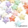 17 styles de perles étoiles 24*22mm 10 pcs/paquet