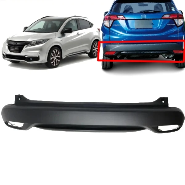 car accessories rear bumper cover for honda hrv 2016 2017 2018