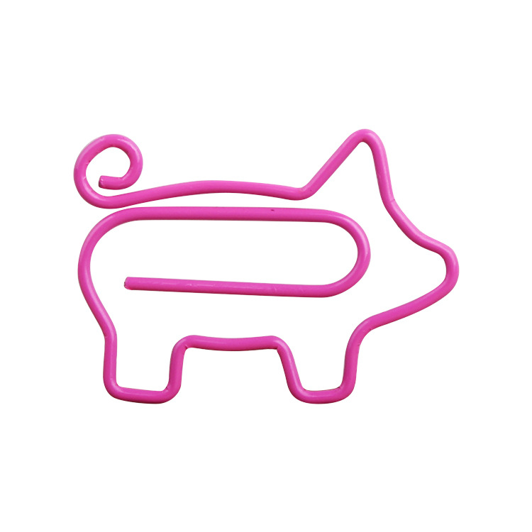 Профессиональные производители изготовляют различные зажимы для бумаги с мультяшным рисунком металлические особой формы