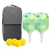 StyleA9-2 Rackets+4 Balls+Bag