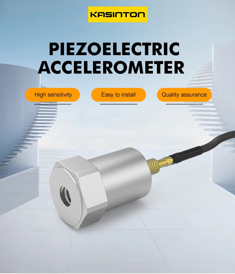 JSDED0005 Great Price General IEPE Accelerometer Stainless Steel Piezoelectric Vibration Meter factory