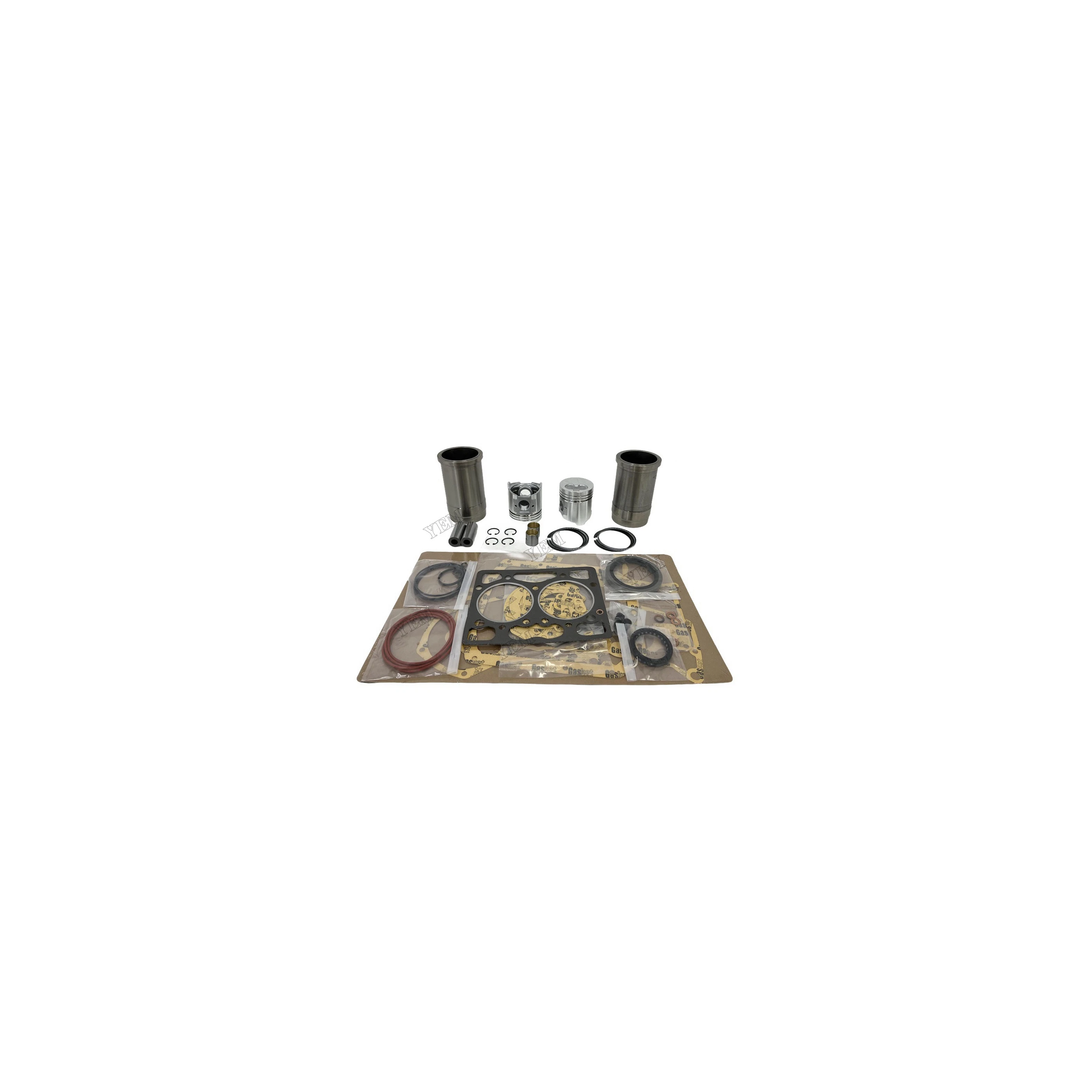 Overhaul Kit With Gasket Set Compatible for Komatsu 2D94 Replacement Engine Parts