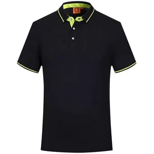 Unisex Custom Summer Short Sleeve for Polo Shirt 100% Polyester Catering Waitress Work Clothes for Hot Pot Shops Milk Tea