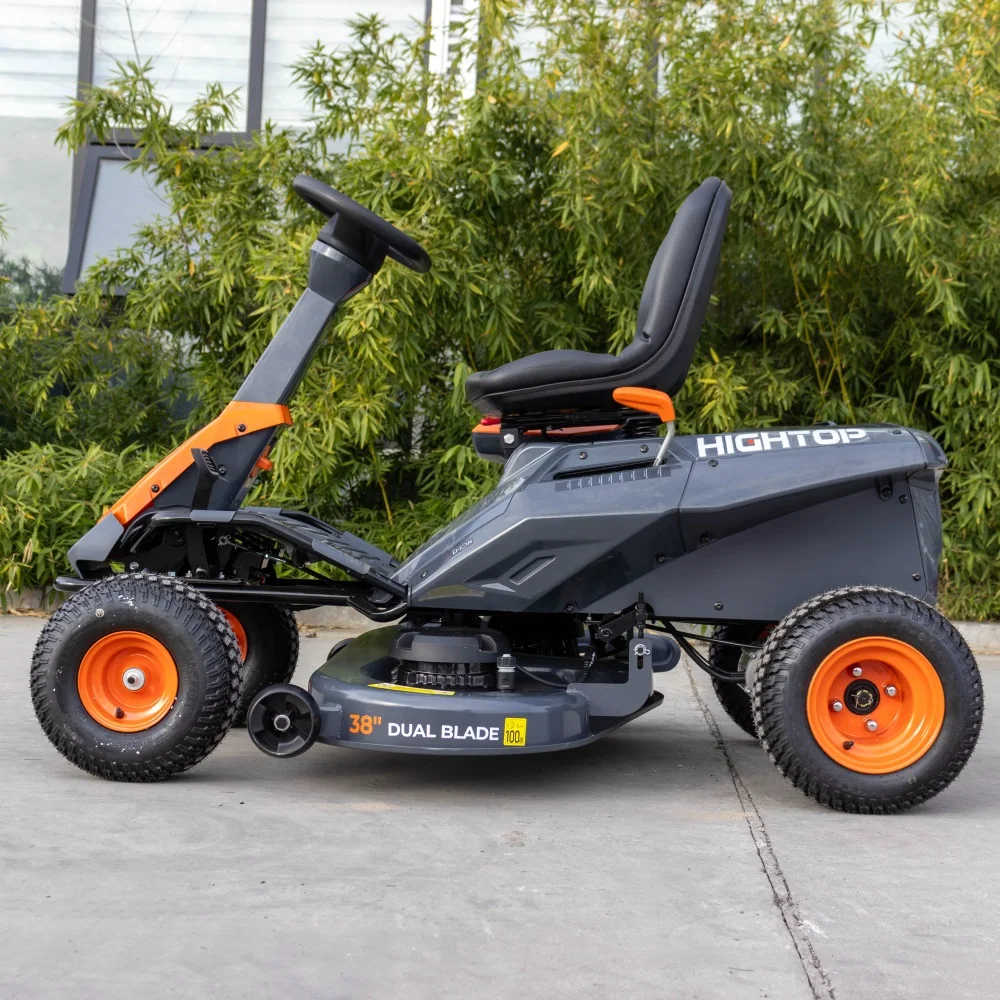 China Wholesale Ride on Electric Lawn Mower High-Quality Gasoline Ride on Lawn Mower Grass Lawn Tractor Mower for Sale