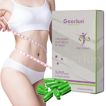Factory High Quality Natural Appetite Suppress Fat Burner Capsules Loss Slim Herbal Extracts Supplements Slimming Capsules