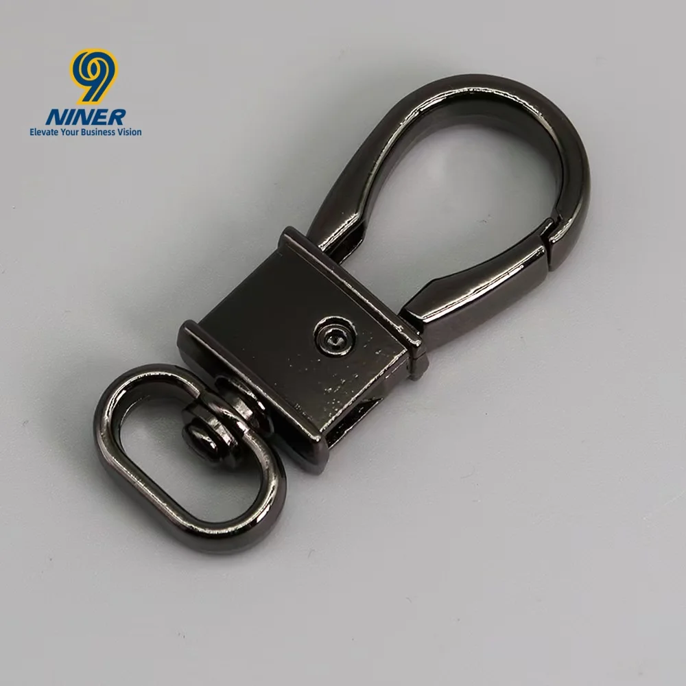 Lead alloy leather car key buckle, business key bag, metal key buckle wholesale, customizable corporate logo preview 6