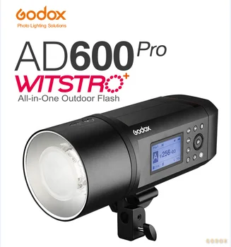 GODOX AD600 Pro 600W  2.4G TTL Outdoor Flash Light with Big 38W LED Modeling Lamp Kit detail image