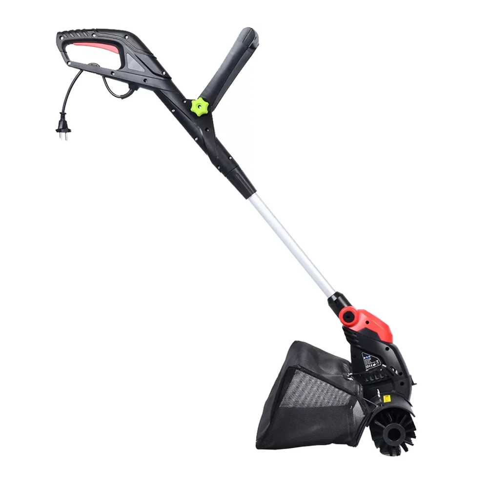 Vertak 300W Electric Sweeper Lawn Garden Hand Push Artificial Grass Sweeper with Collection Bag