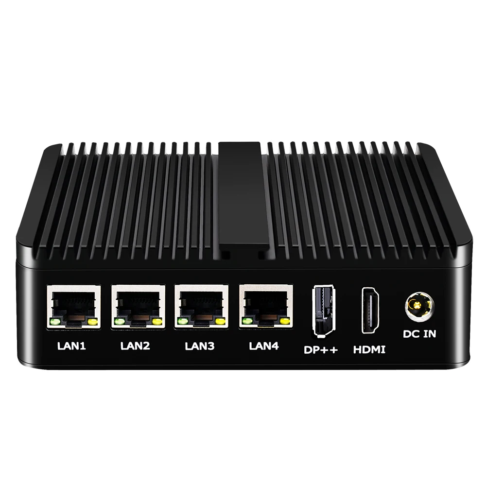 Lüfterloser Firewall-Mini-PC im Test: CWWK N100 mit vier  2,5-Gbit/s-LAN-Ports