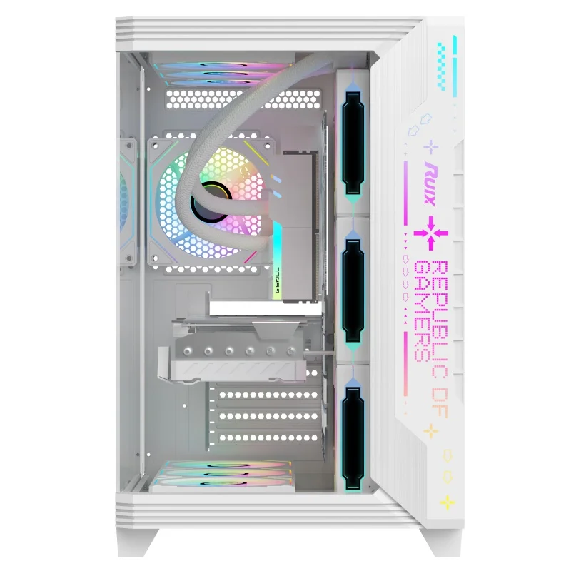 Custom Atx Computer Case Custom PC Case - ATX Tower Gaming Cabinet with RGB
