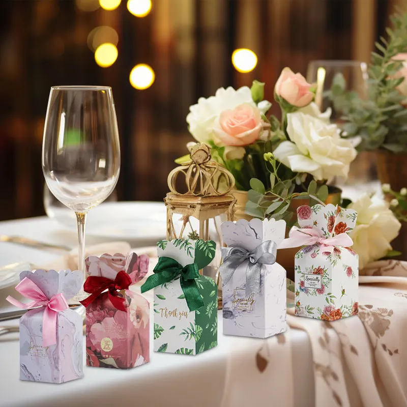 HOOTNEE Elegant Wedding Favor Container 12pcs Candy - View #4