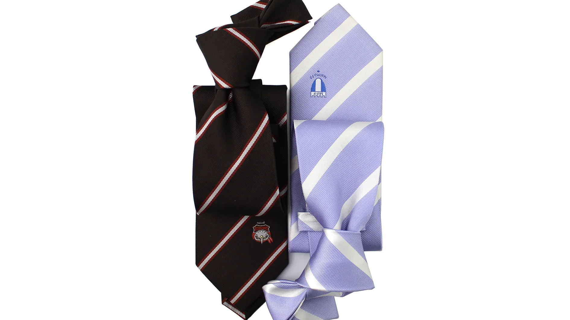 Sports Team Necktie France As Monaco Fc Handmade Skinny Black Logo