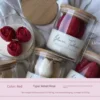 Coupe tulipe rouge cire