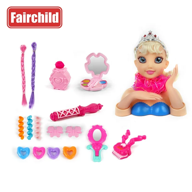 Barbi Doll Half Body Makeup Dolls Plastic Doll For Dressing Toys