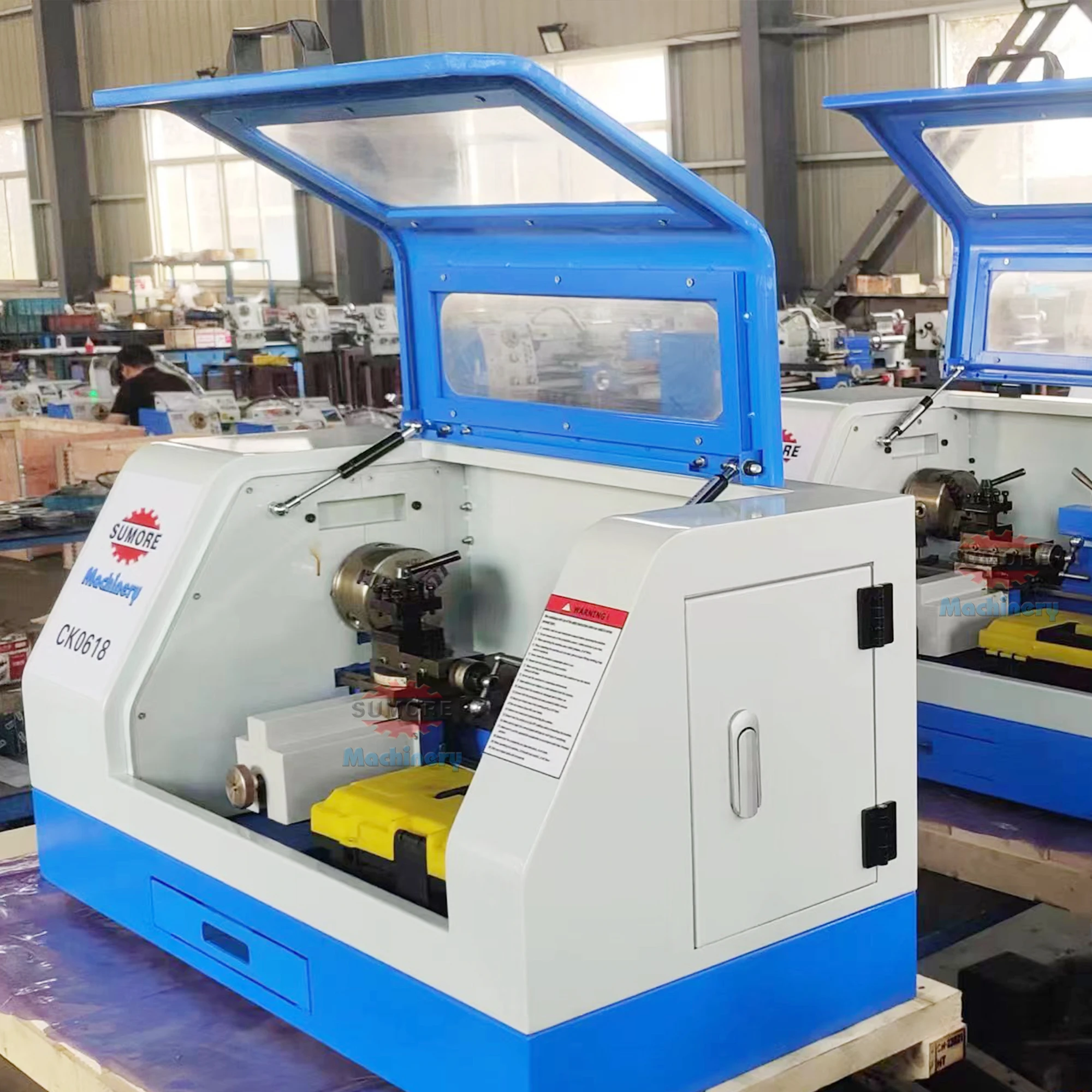 Sumore CK0618 Hobby Cnc Lathe High Precision Mach 3 Mini Cnc Lathe