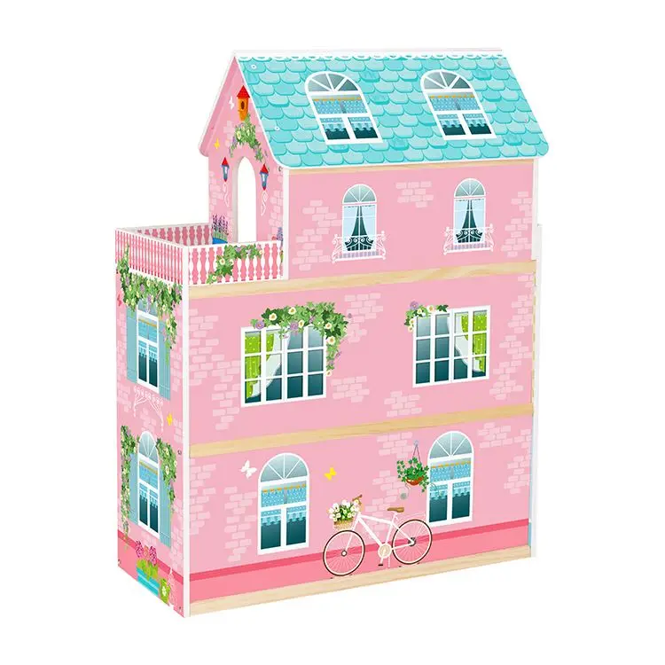 2024 детский деревянный кукольный домик