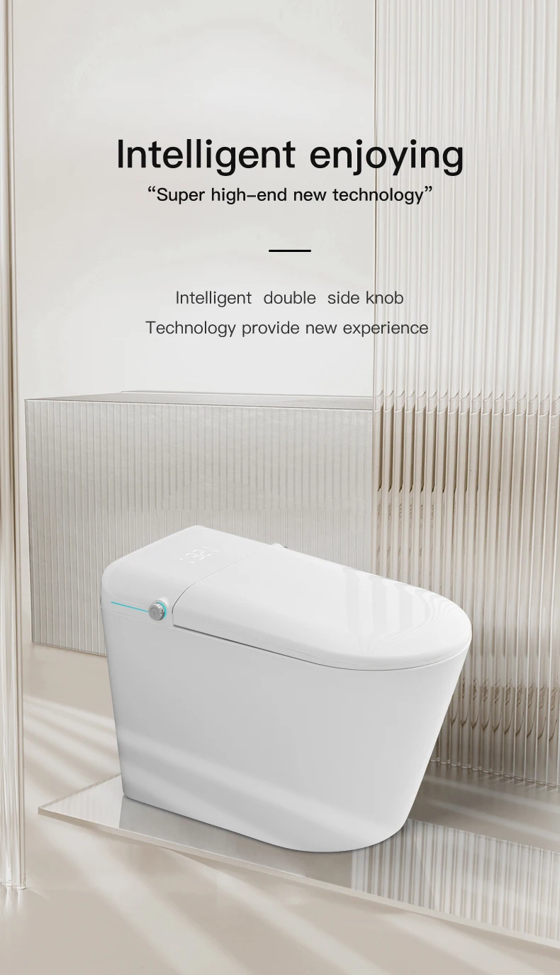 Multi-functional intelligent toilet No water pressure limit automatic sterilization CUPC certified smart one-piece toilet details