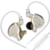 Or brillant 3,5 mm avec micro