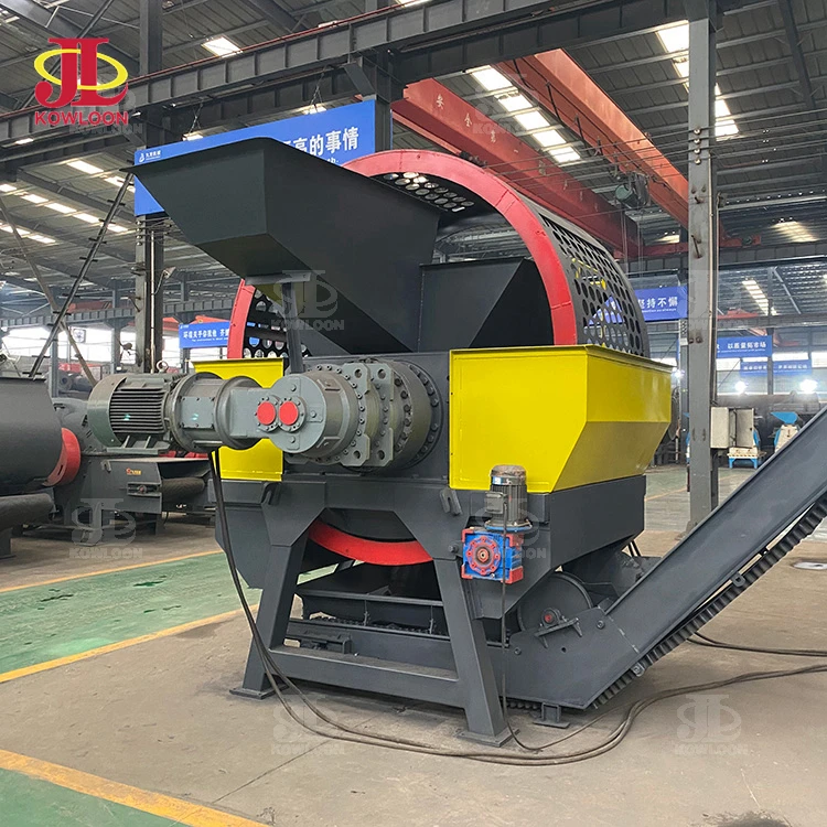 High Output Automatic Tyre Recycling Machine Waste Tyre Tire Recycling Shredder Machine
