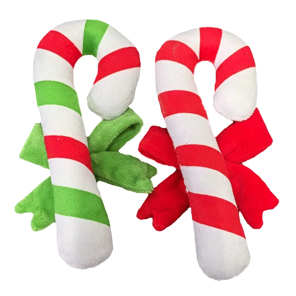 Manufacturer Designed Xmas Candy Canes Dog Plush Toys - Buy Christmas ...