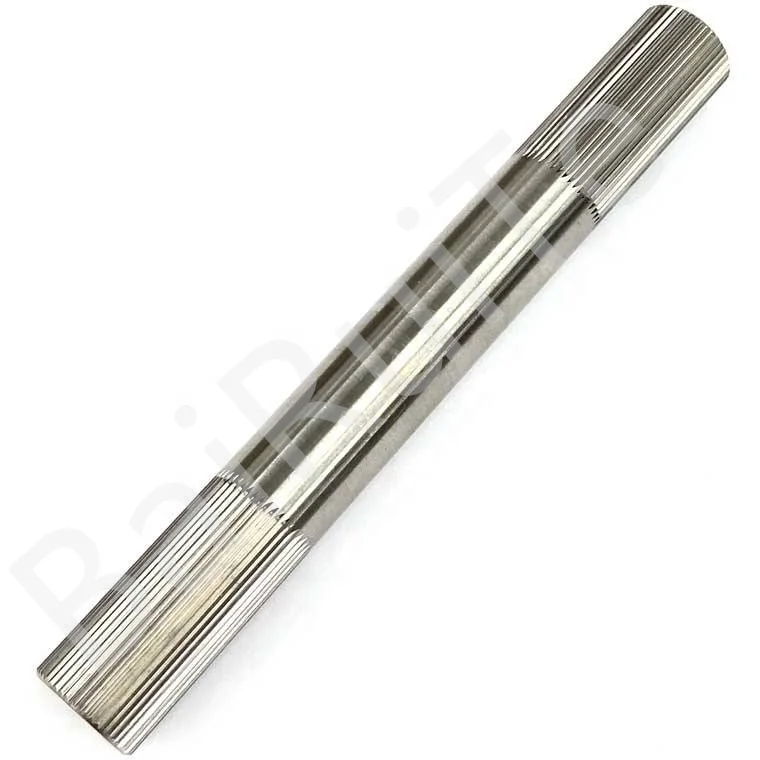 グレード5軸19mmチタンクランクスピンドル48スプラインスピンドルBMX