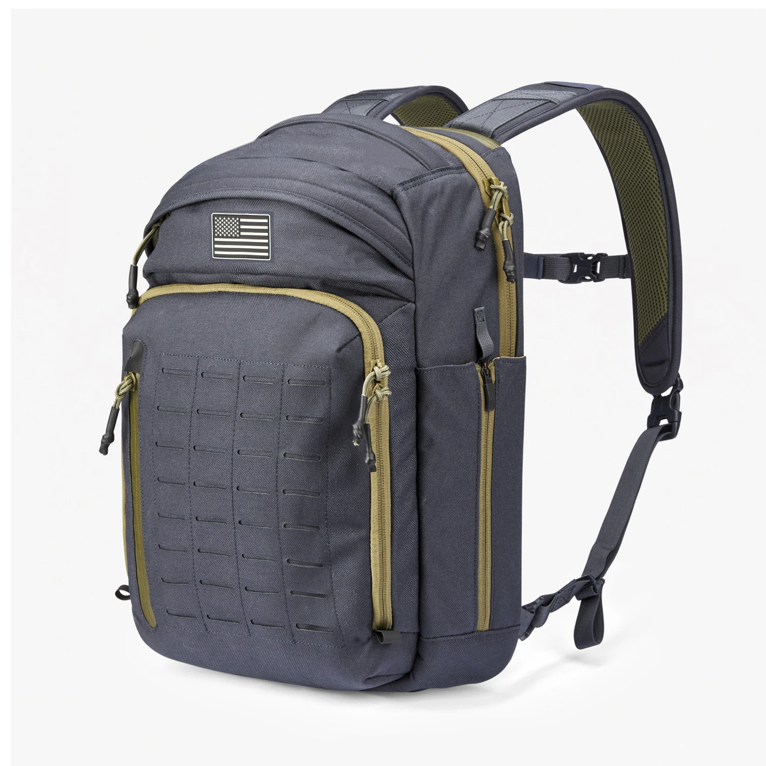 Custom Tactical Backpack 900d Polyester 25l Camping Hiking Backpack Bag For Outdoor Travel