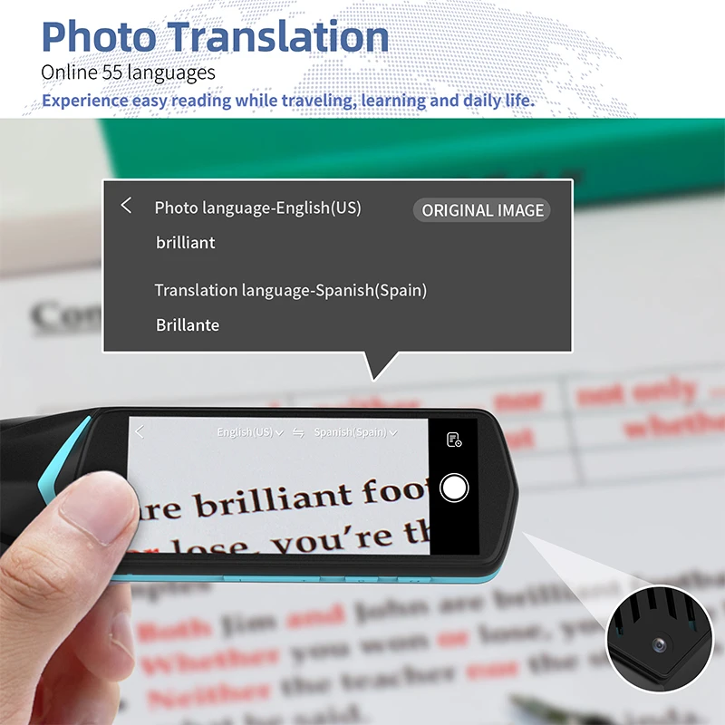 Newyes Realtime Voice Speak Scan Translate Pens 112 Language