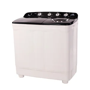 Customized 20KG Twin Tub Semi Automatic Washer Electric Source English Household Hotel Use