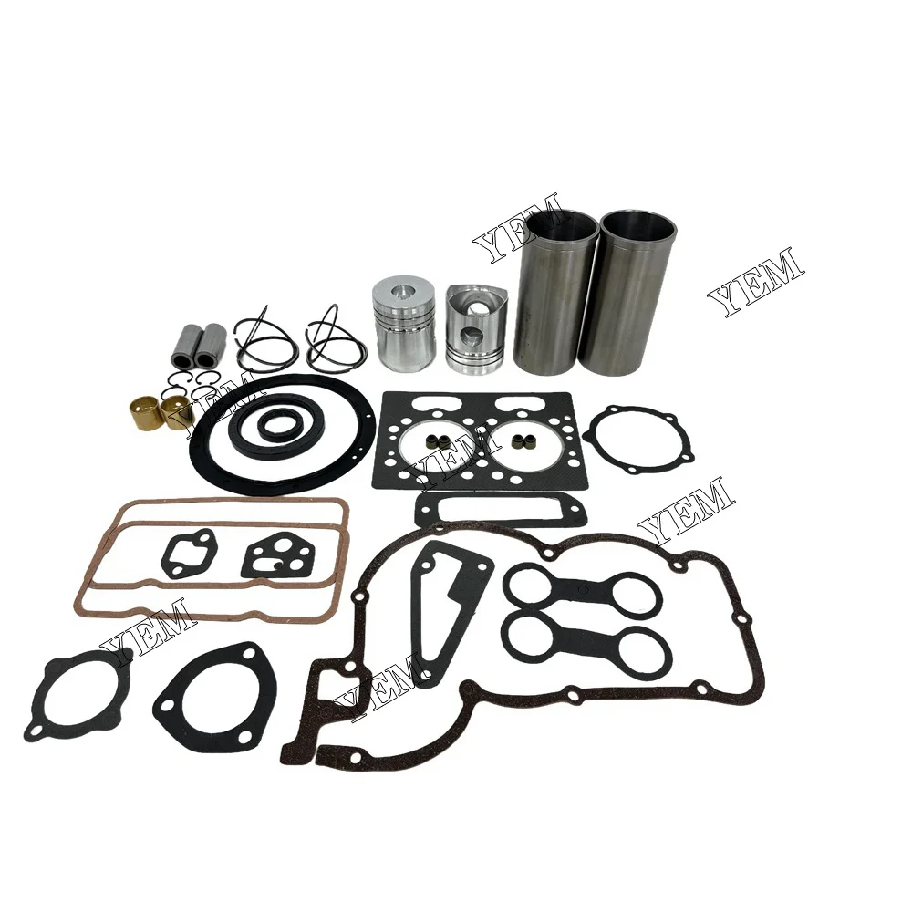 295AD Cylinder Liner Kit With Gasket Set for SDEC Diesel Engine Repair Parts Cylinder Liner Kit With Gasket Set