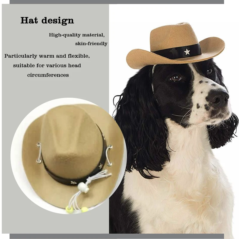 Cat Cowboy Hat Meme Pet Accessories Wholesale Supplier