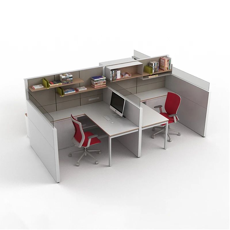 Shape C Wooden Office Workstation supplier