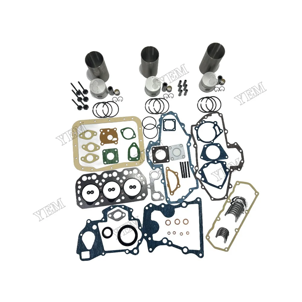 Overhaul Kit With Valves Fit for Mitsubishi K3H Engine 2