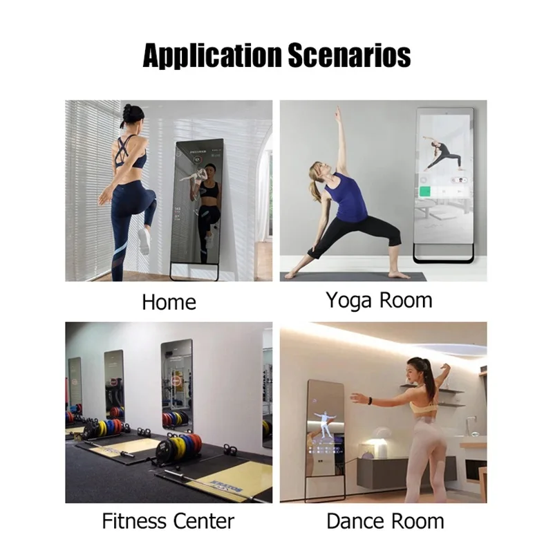 32 Inch 43 Inch Large Mirror For Gym,Smart Fitness Mirror,Smart Display Mirror Kiosk Buy Large