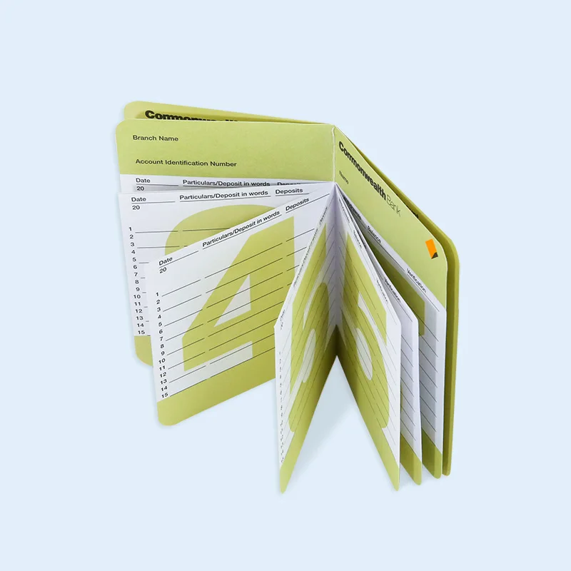 2021  Bank Susu Bank Reception Pass Book Printing Service